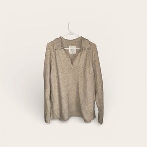 Aerie Beige Oversized Women's Sweater